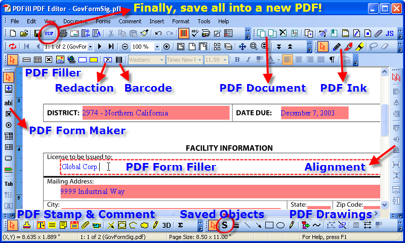 adobe pdf editor xp